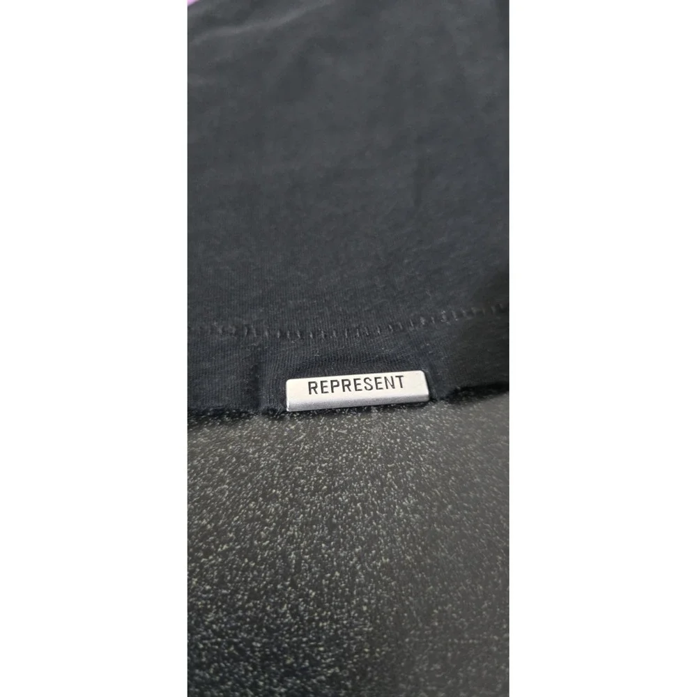 REPRESENT X Metallica 40yr Anniversary T‎ Shirt Men M Black Rock Moto Grunge EUC